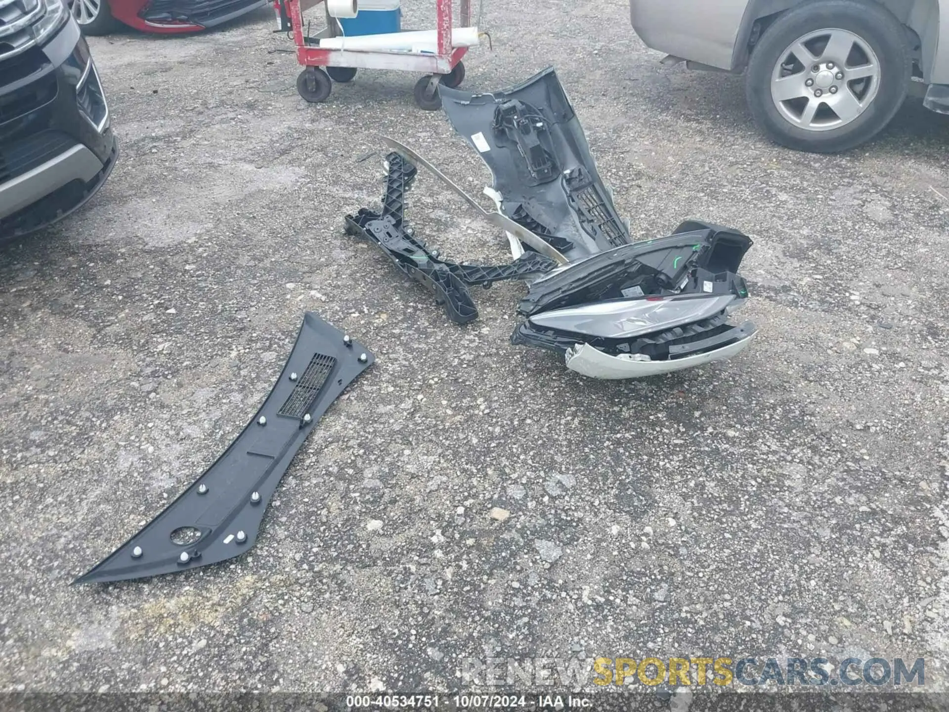 11 fotografías del automóvil dañado 5YJ3E1EAXPF456282 TESLA MODEL 3 2023
