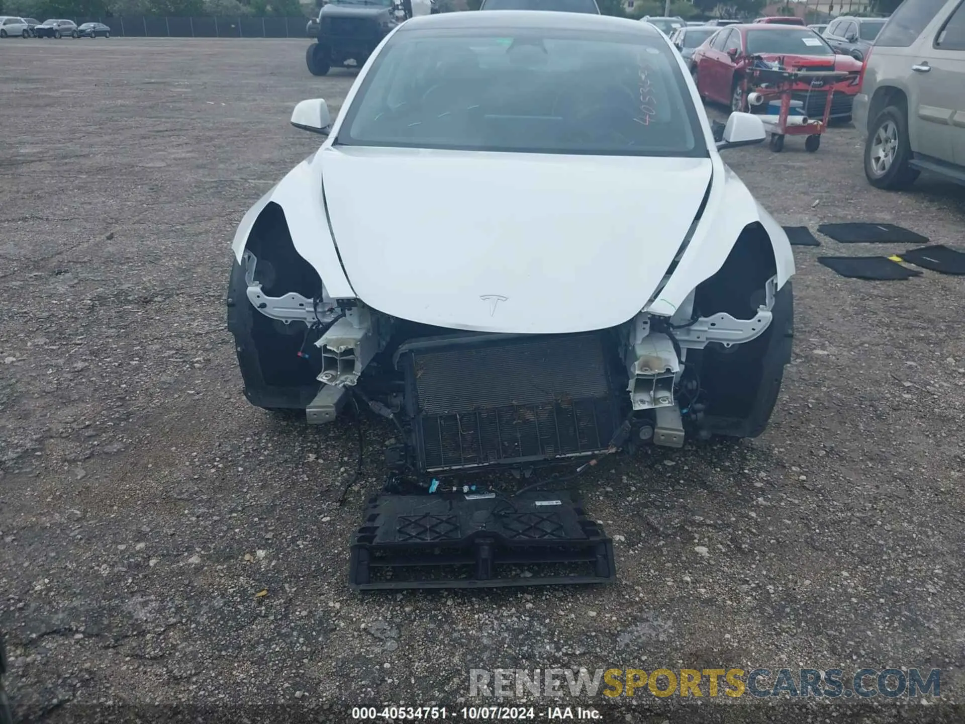 12 fotografías del automóvil dañado 5YJ3E1EAXPF456282 TESLA MODEL 3 2023
