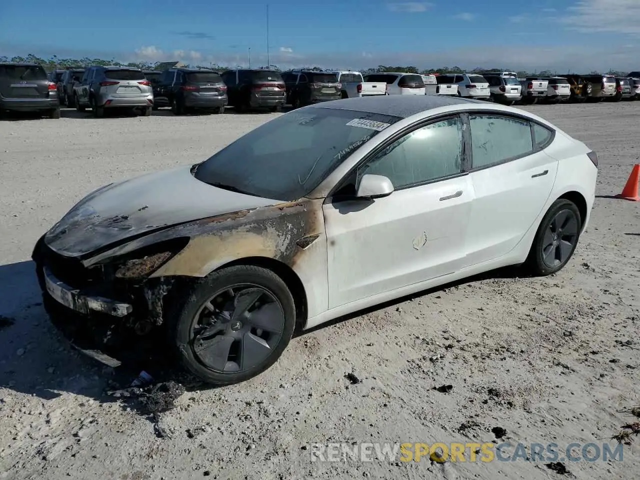 1 fotografías del automóvil dañado 5YJ3E1EAXPF484292 TESLA MODEL 3 2023