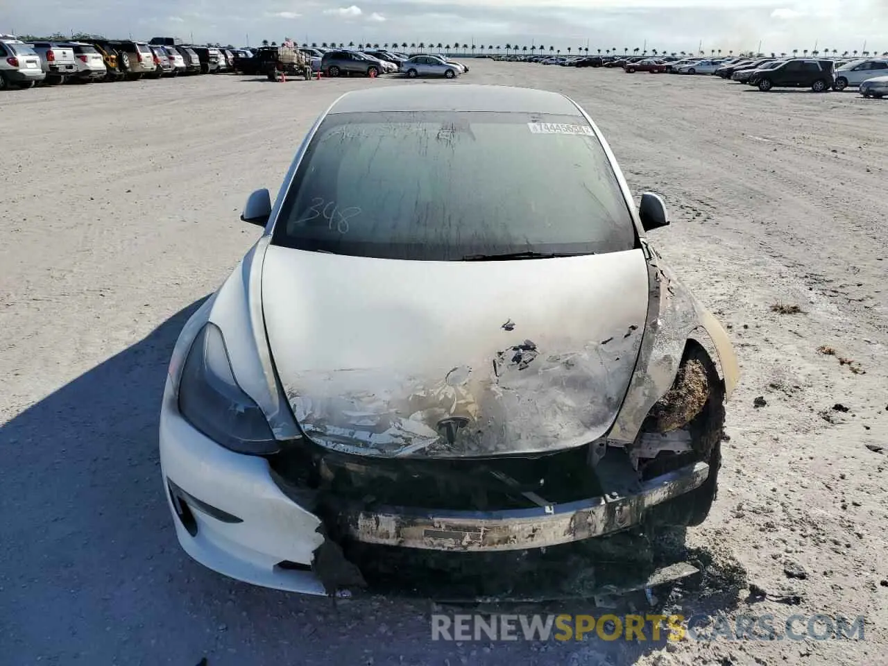 5 fotografías del automóvil dañado 5YJ3E1EAXPF484292 TESLA MODEL 3 2023