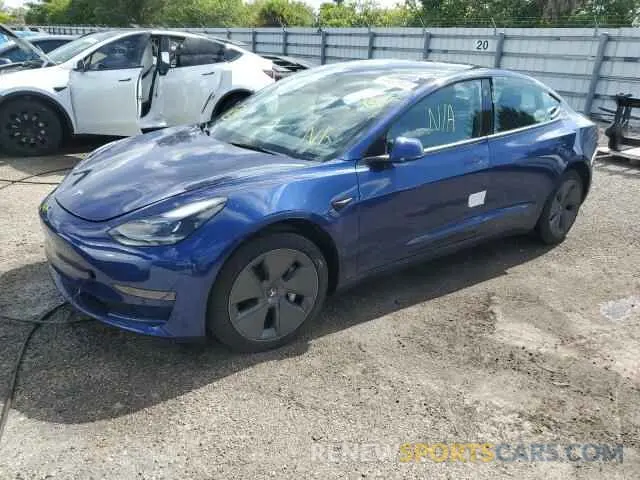 1 fotografías del automóvil dañado 5YJ3E1EAXPF490609 TESLA MODEL 3 2023