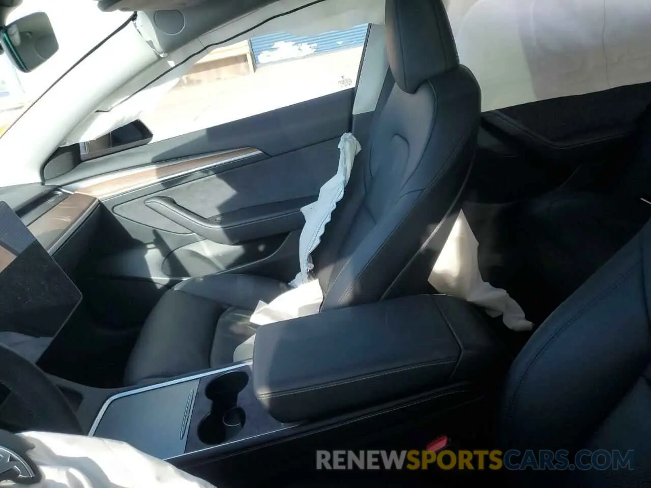 10 fotografías del automóvil dañado 5YJ3E1EAXPF491372 TESLA MODEL 3 2023