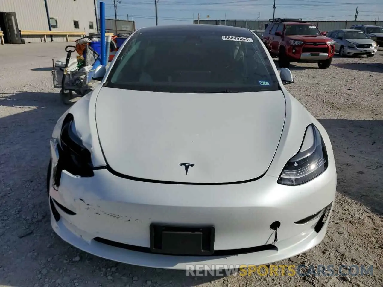 5 fotografías del automóvil dañado 5YJ3E1EAXPF491372 TESLA MODEL 3 2023