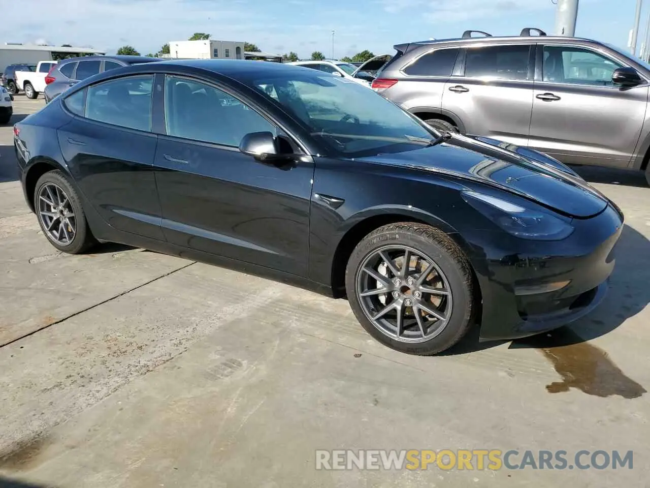 4 fotografías del automóvil dañado 5YJ3E1EAXPF501480 TESLA MODEL 3 2023