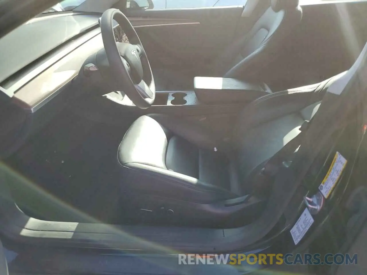 7 fotografías del automóvil dañado 5YJ3E1EAXPF501480 TESLA MODEL 3 2023