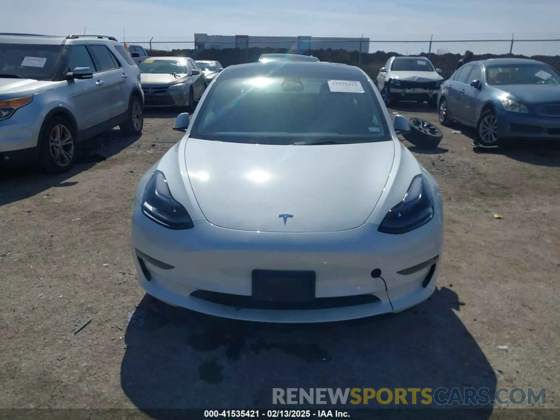 12 fotografías del automóvil dañado 5YJ3E1EAXPF505951 TESLA MODEL 3 2023