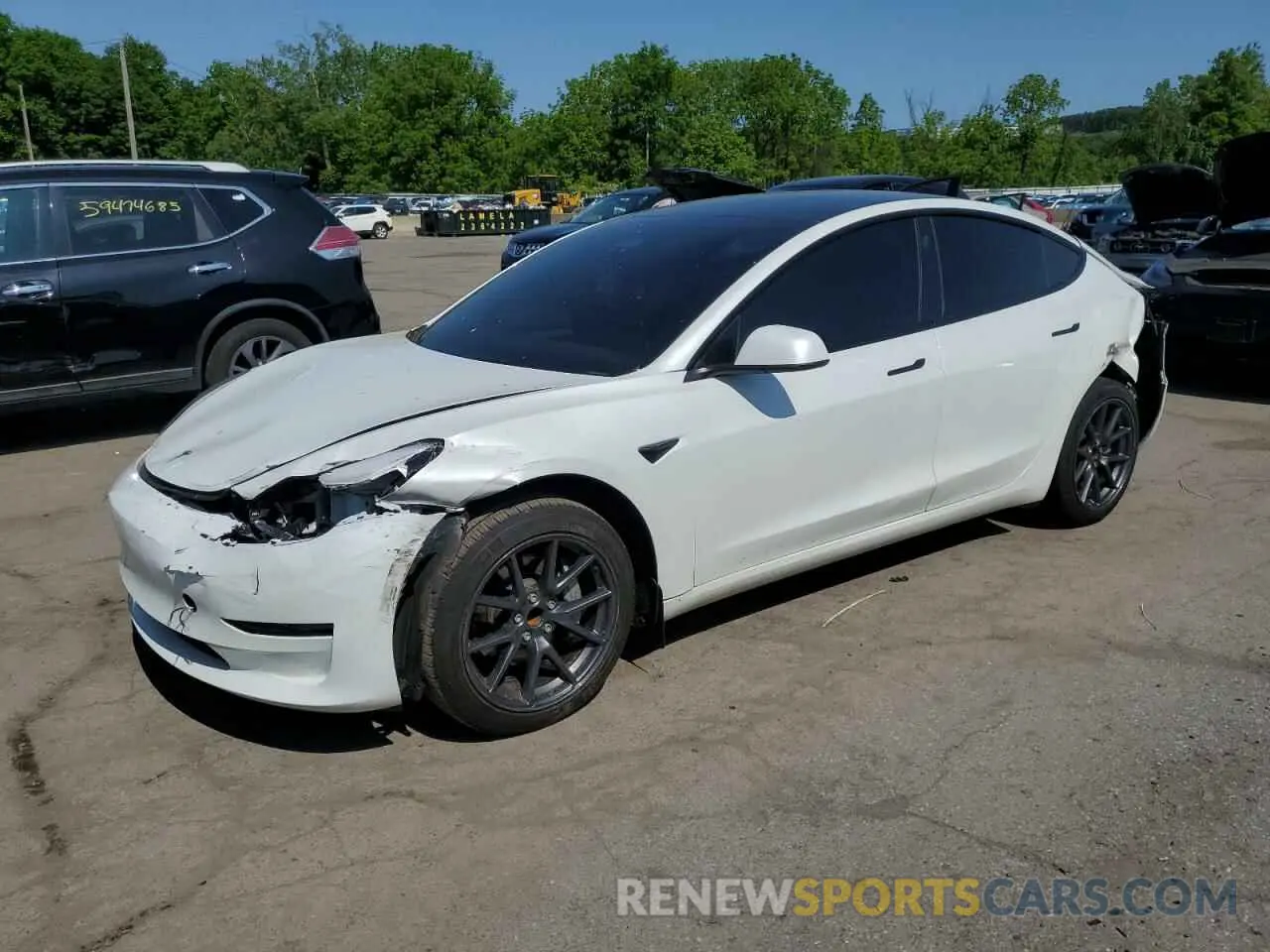 1 fotografías del automóvil dañado 5YJ3E1EAXPF510485 TESLA MODEL 3 2023