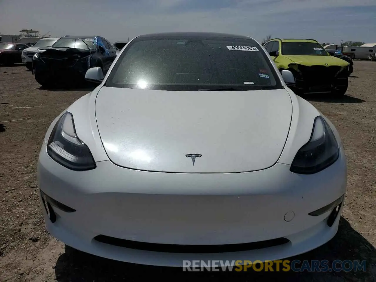 5 fotografías del automóvil dañado 5YJ3E1EAXPF542417 TESLA MODEL 3 2023