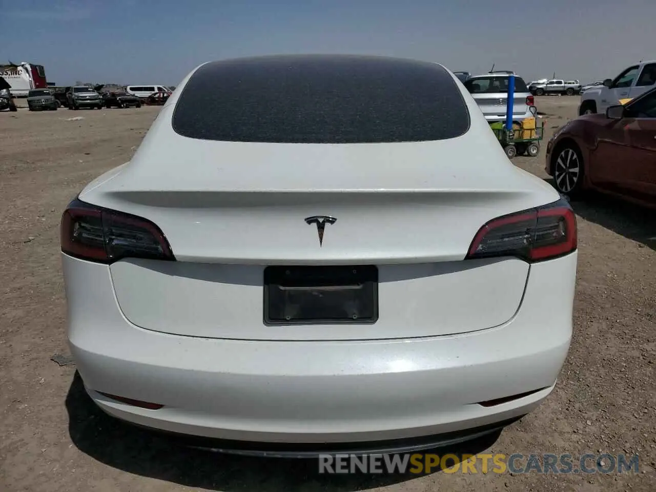 6 fotografías del automóvil dañado 5YJ3E1EAXPF542417 TESLA MODEL 3 2023