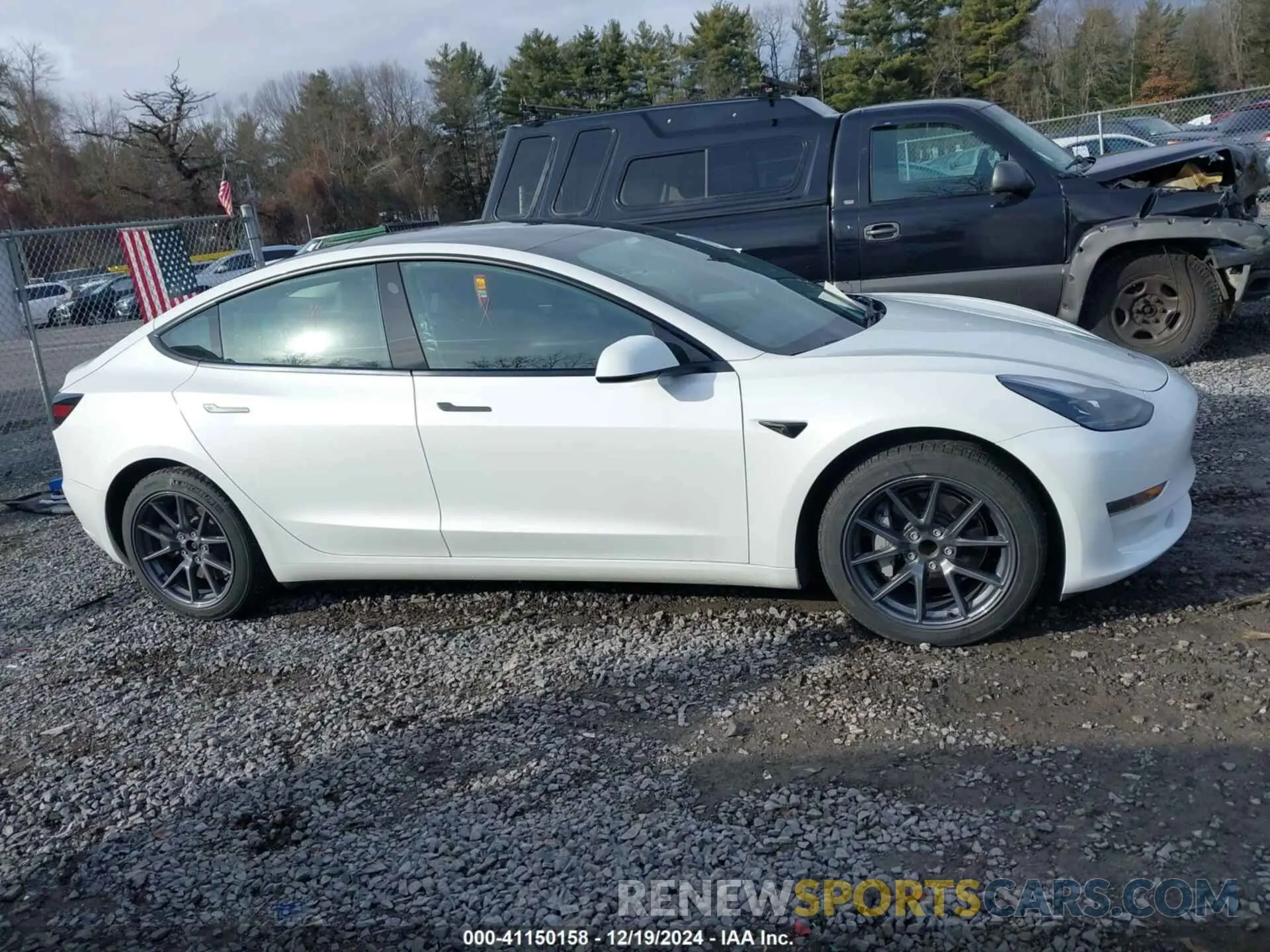 13 fotografías del automóvil dañado 5YJ3E1EAXPF543227 TESLA MODEL 3 2023