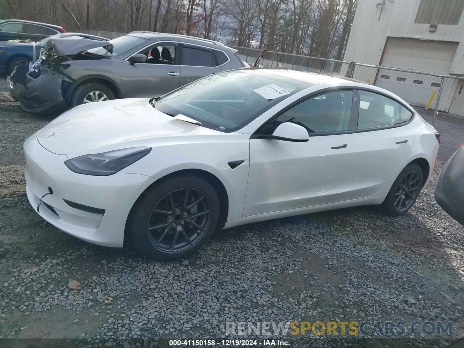 14 fotografías del automóvil dañado 5YJ3E1EAXPF543227 TESLA MODEL 3 2023