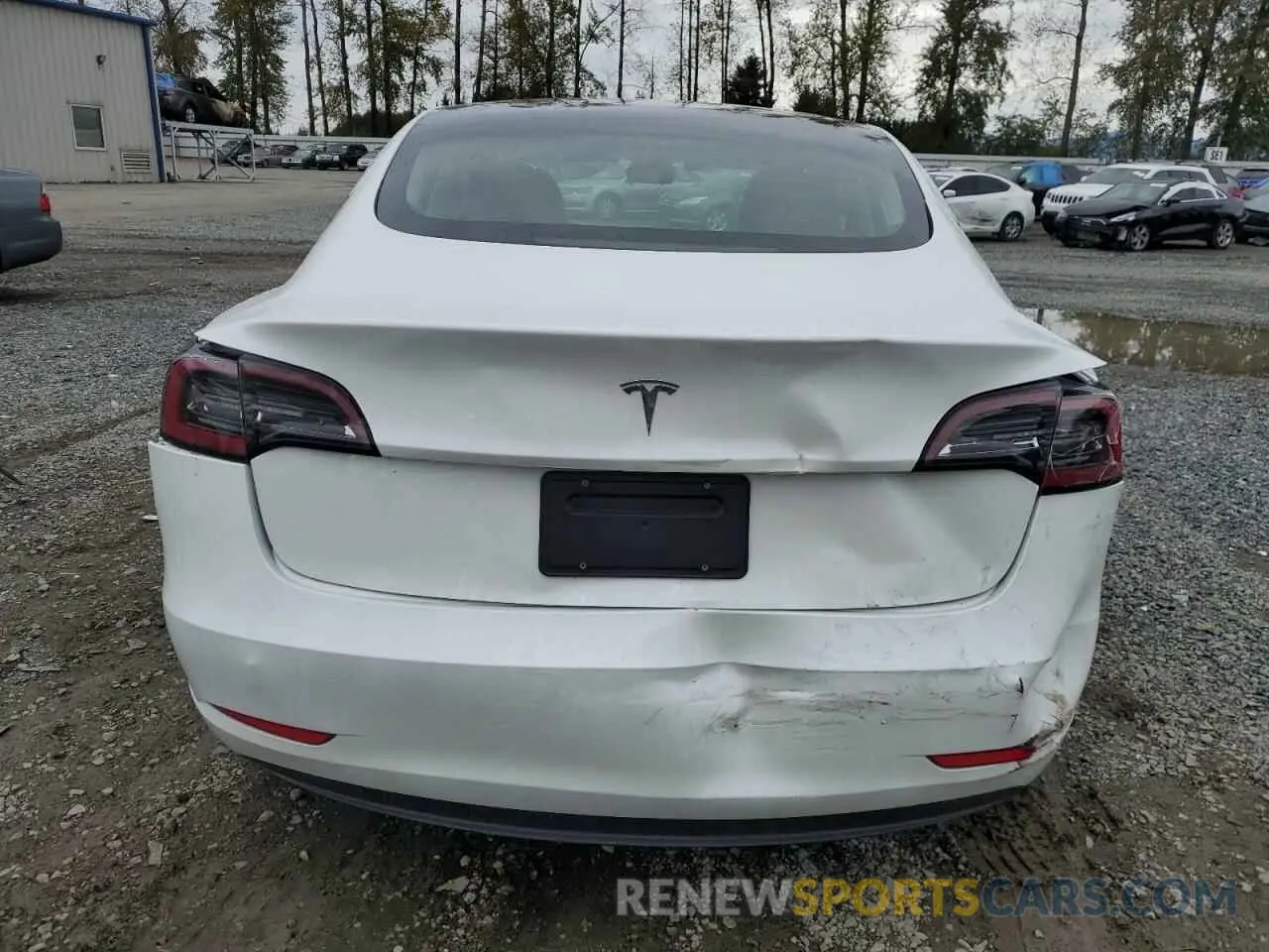 6 fotografías del automóvil dañado 5YJ3E1EAXPF568015 TESLA MODEL 3 2023