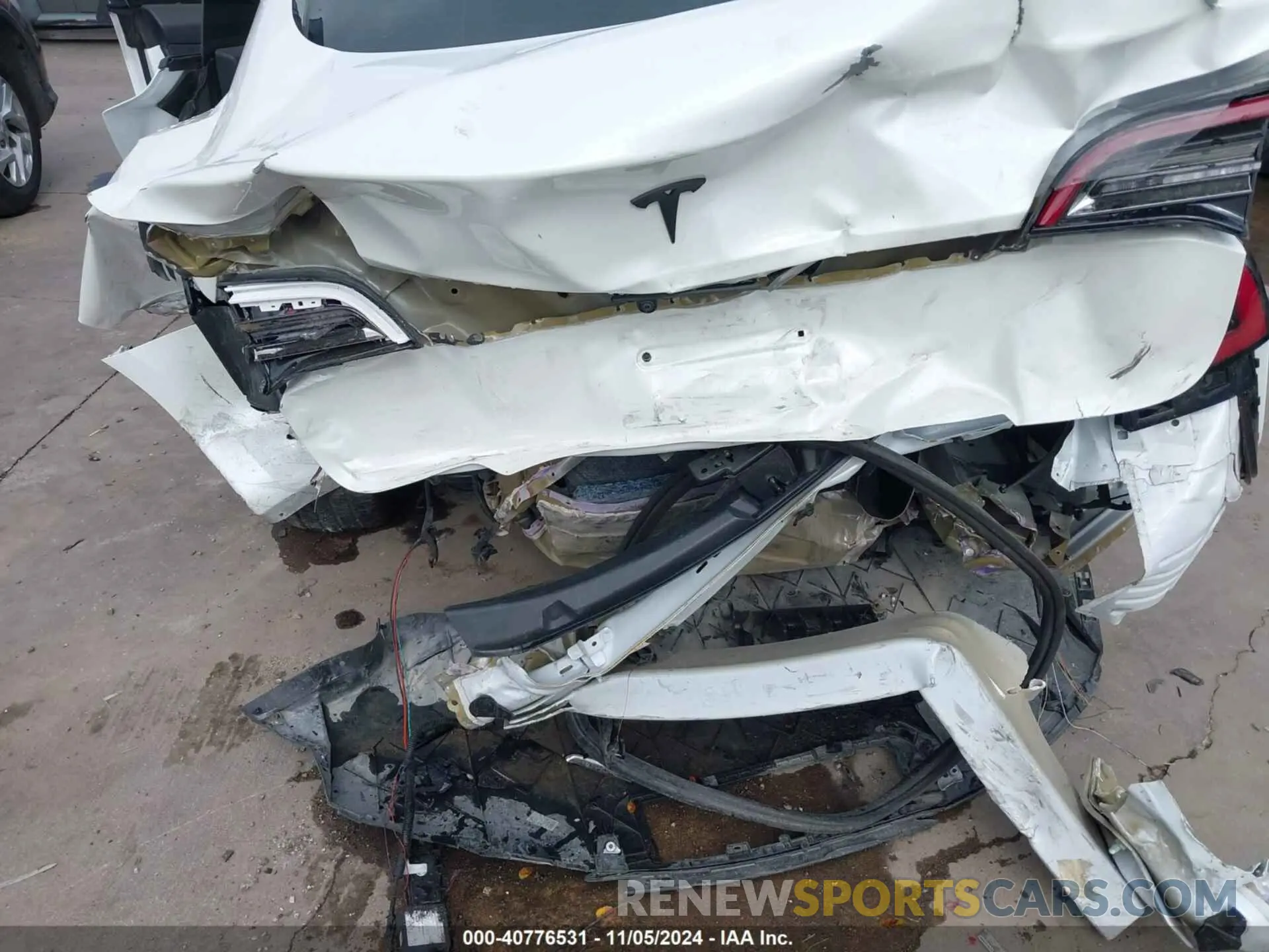 6 fotografías del automóvil dañado 5YJ3E1EAXPF568063 TESLA MODEL 3 2023