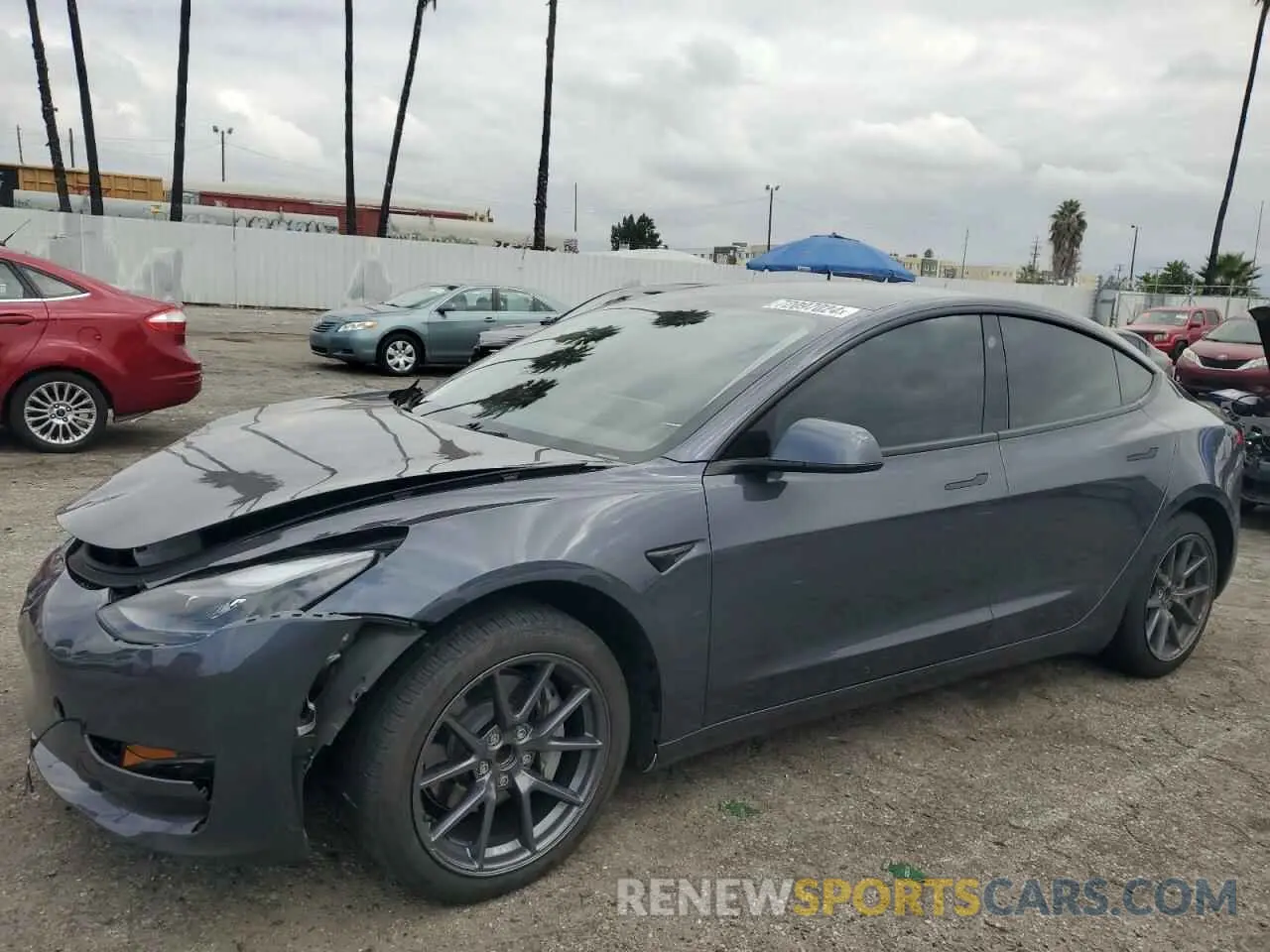 1 fotografías del automóvil dañado 5YJ3E1EAXPF570668 TESLA MODEL 3 2023