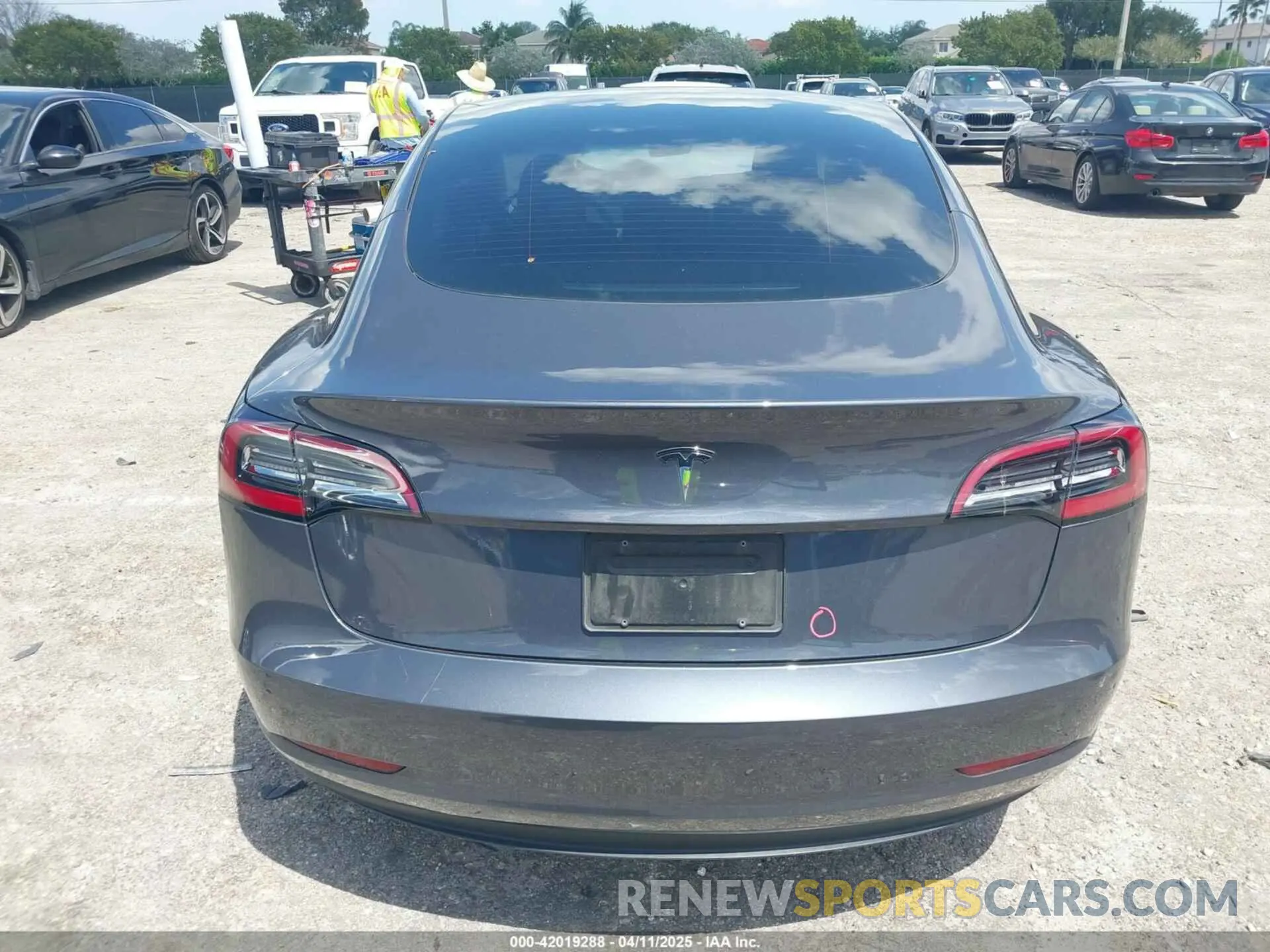 17 fotografías del automóvil dañado 5YJ3E1EAXPF575448 TESLA MODEL 3 2023