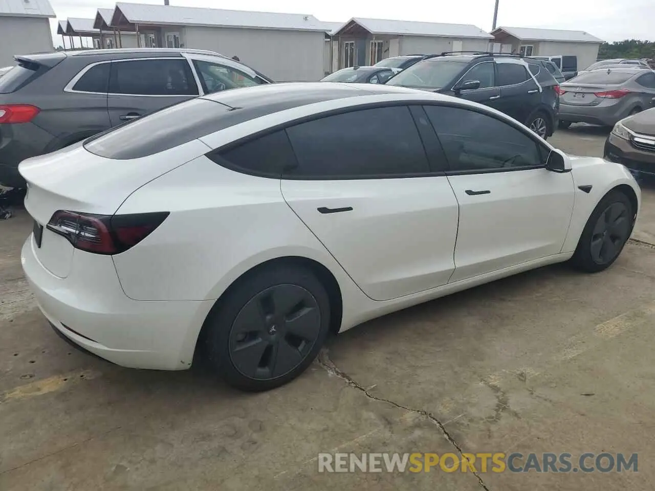 3 fotografías del automóvil dañado 5YJ3E1EAXPF579273 TESLA MODEL 3 2023
