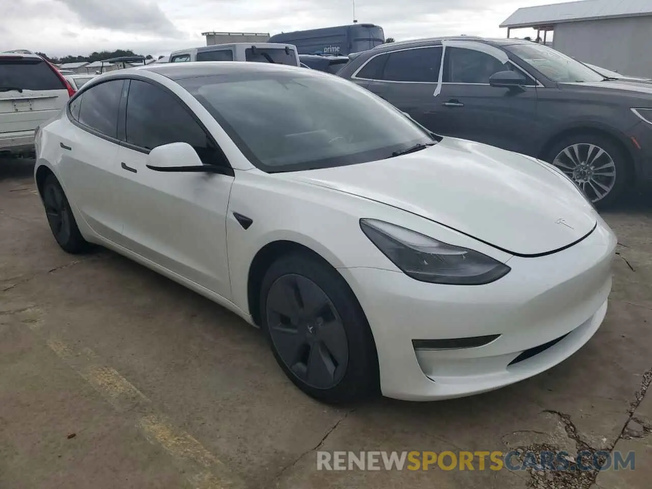 4 fotografías del automóvil dañado 5YJ3E1EAXPF579273 TESLA MODEL 3 2023