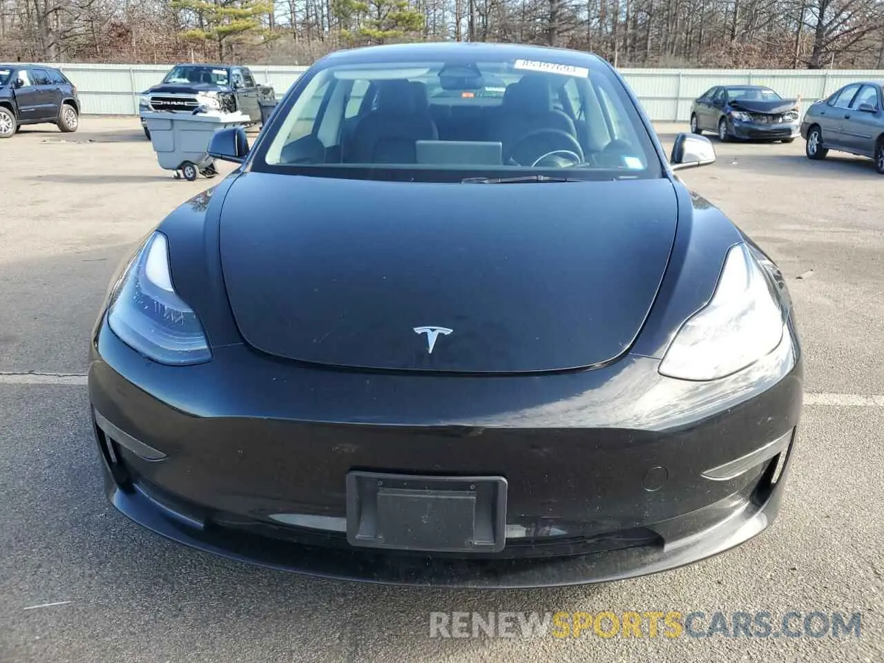 5 fotografías del automóvil dañado 5YJ3E1EAXPF594534 TESLA MODEL 3 2023