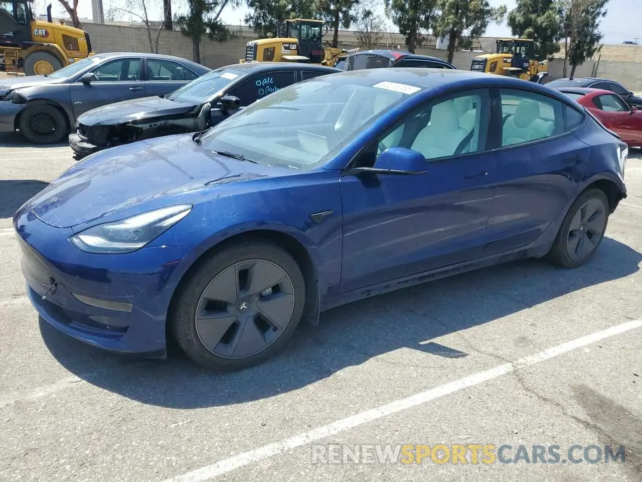 1 fotografías del automóvil dañado 5YJ3E1EAXPF599412 TESLA MODEL 3 2023