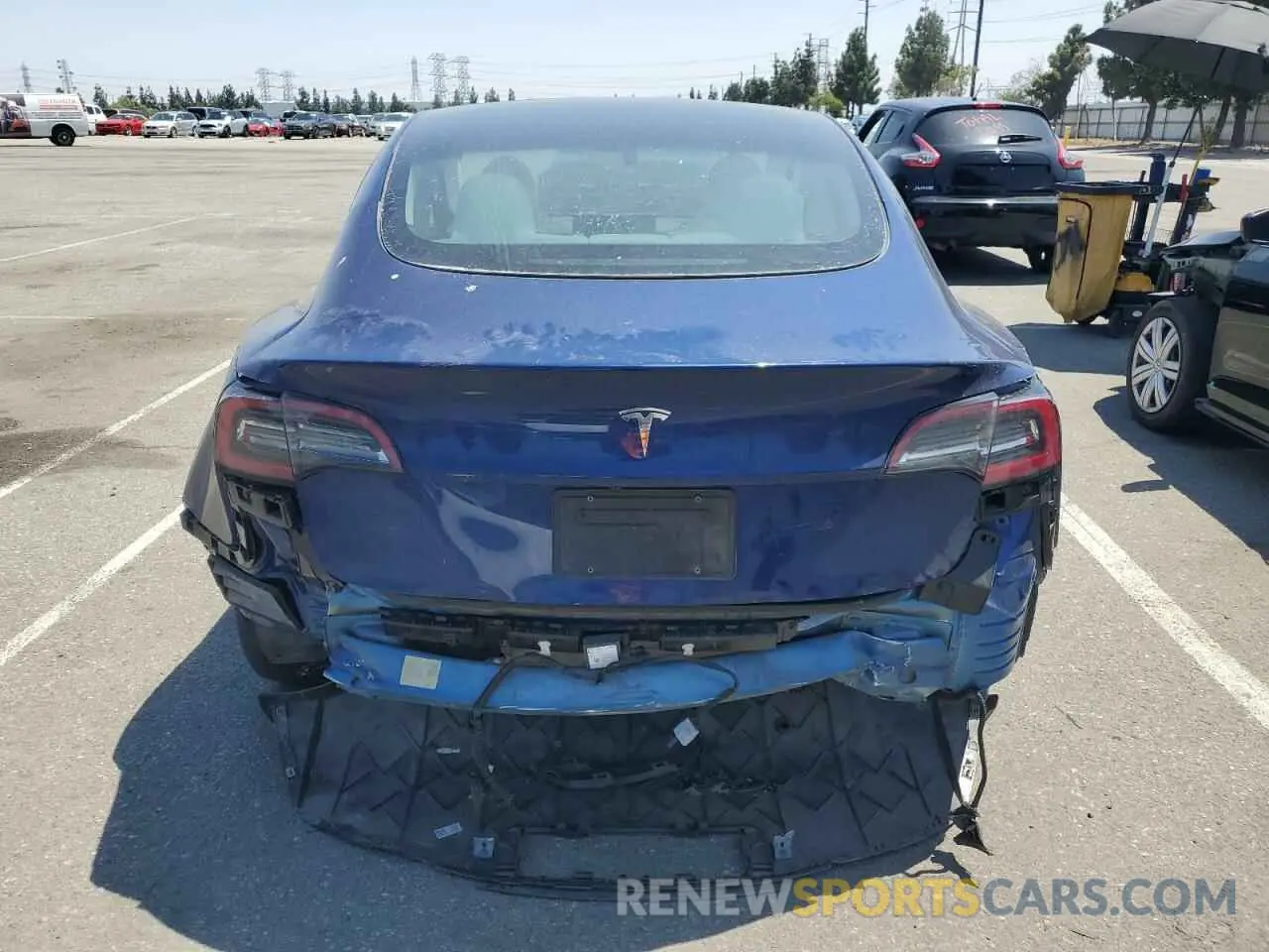 6 fotografías del automóvil dañado 5YJ3E1EAXPF599412 TESLA MODEL 3 2023
