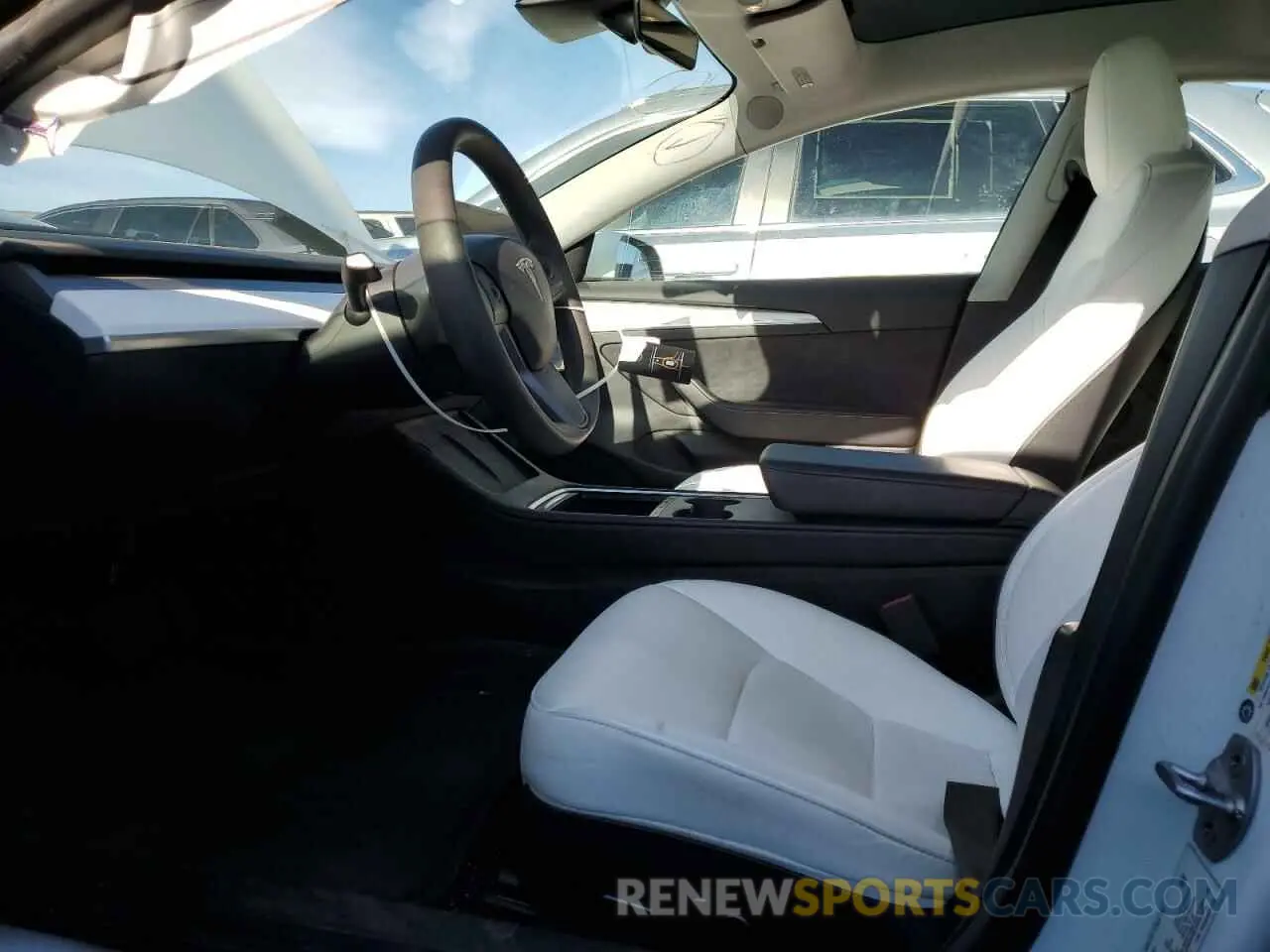7 fotografías del automóvil dañado 5YJ3E1EAXPF600008 TESLA MODEL 3 2023