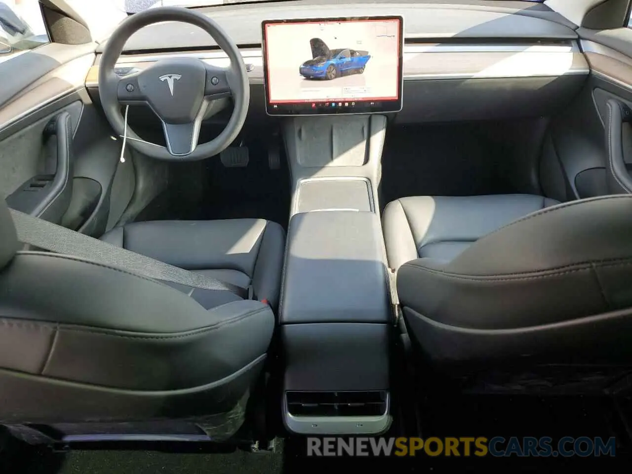 8 fotografías del automóvil dañado 5YJ3E1EAXPF606567 TESLA MODEL 3 2023