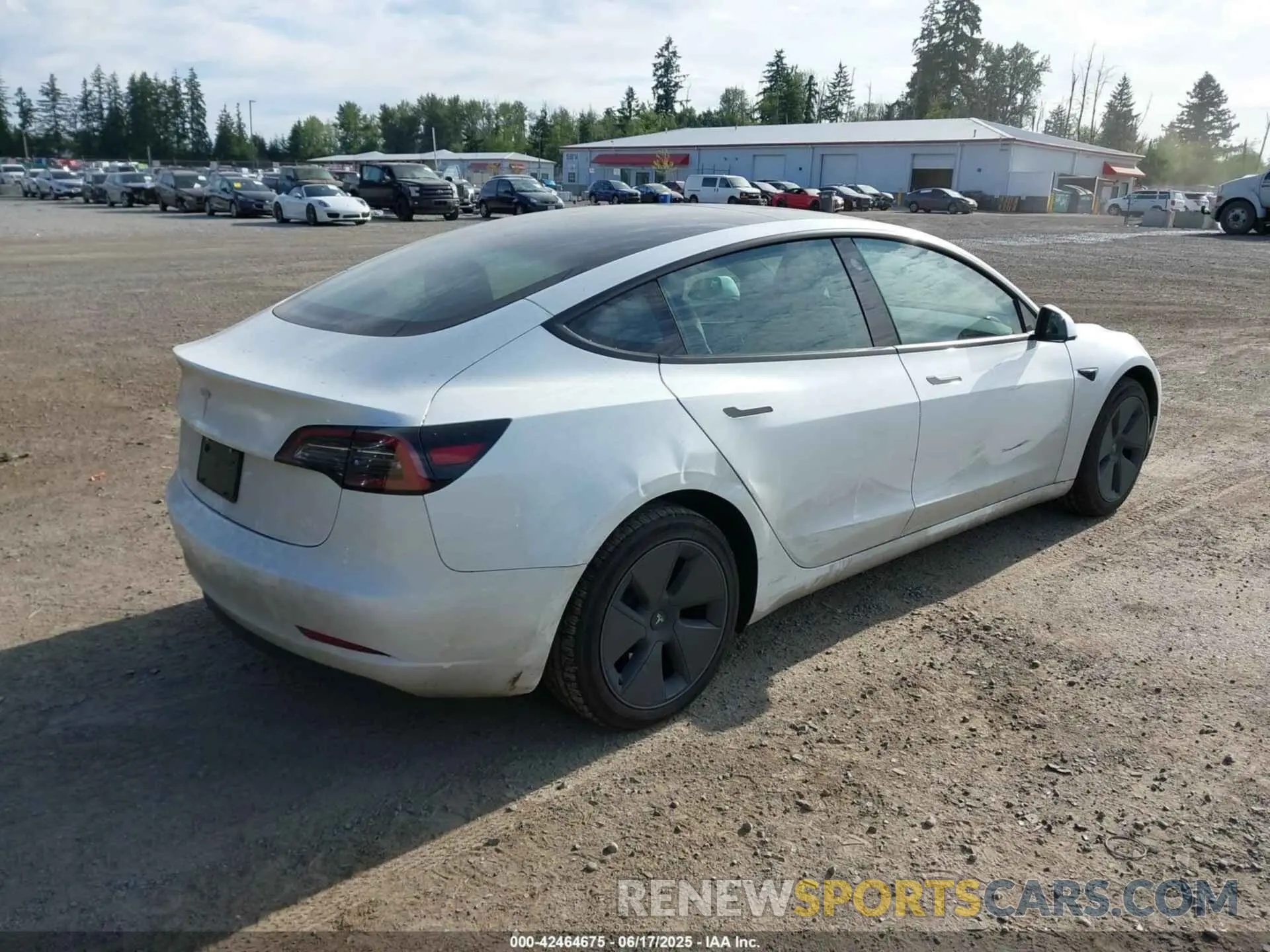 4 fotografías del automóvil dañado 5YJ3E1EAXPF609792 TESLA MODEL 3 2023