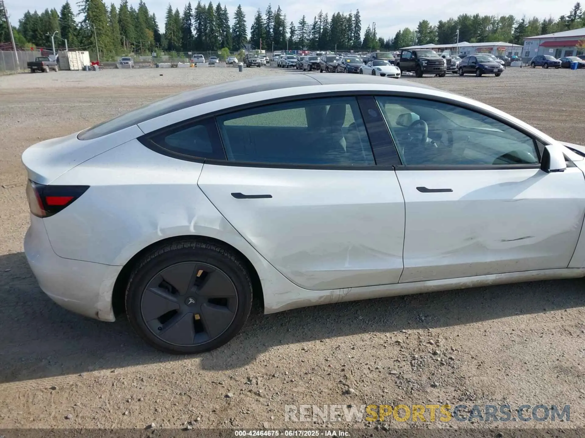 6 fotografías del automóvil dañado 5YJ3E1EAXPF609792 TESLA MODEL 3 2023