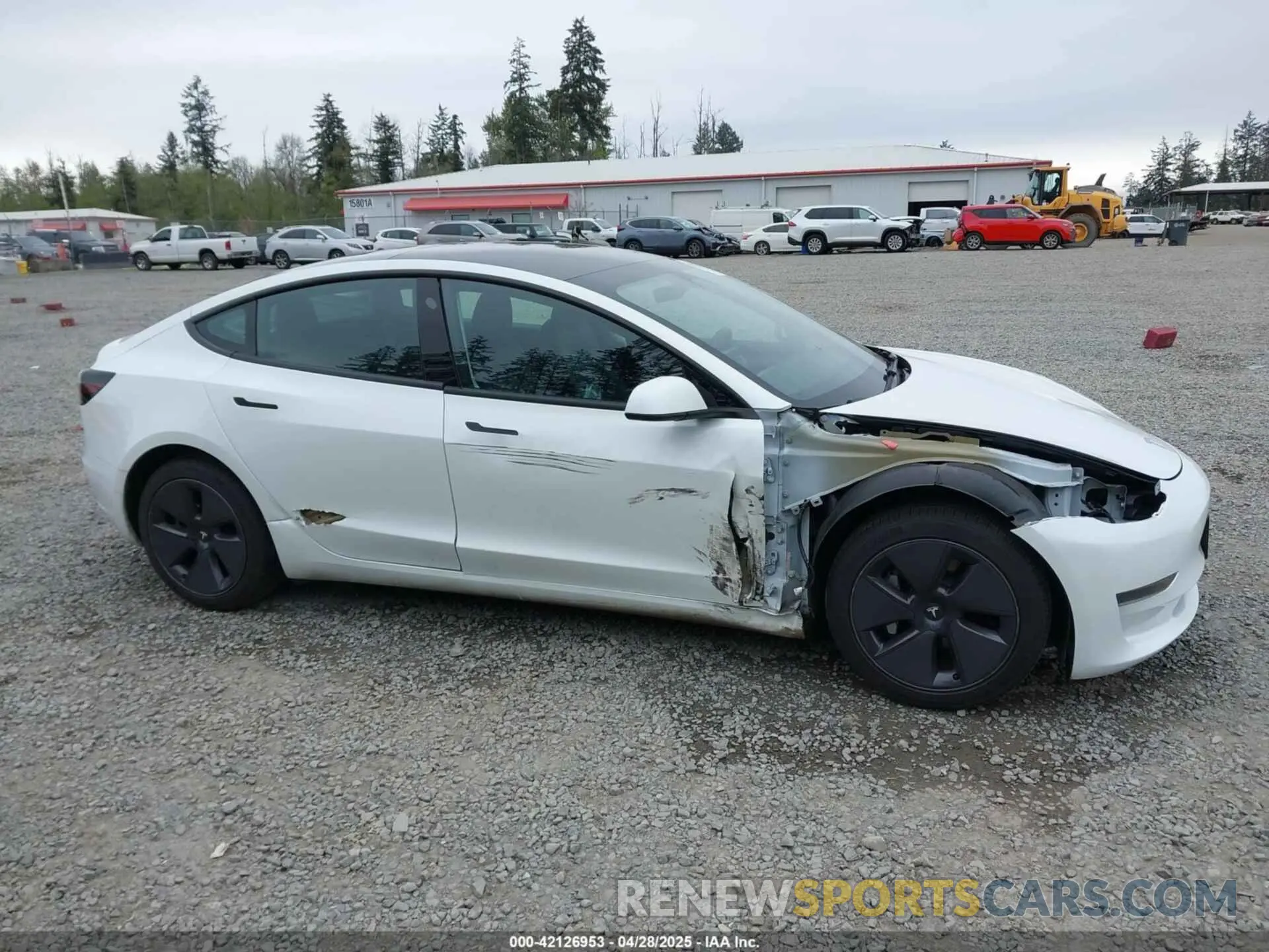 14 fotografías del automóvil dañado 5YJ3E1EAXPF611882 TESLA MODEL 3 2023