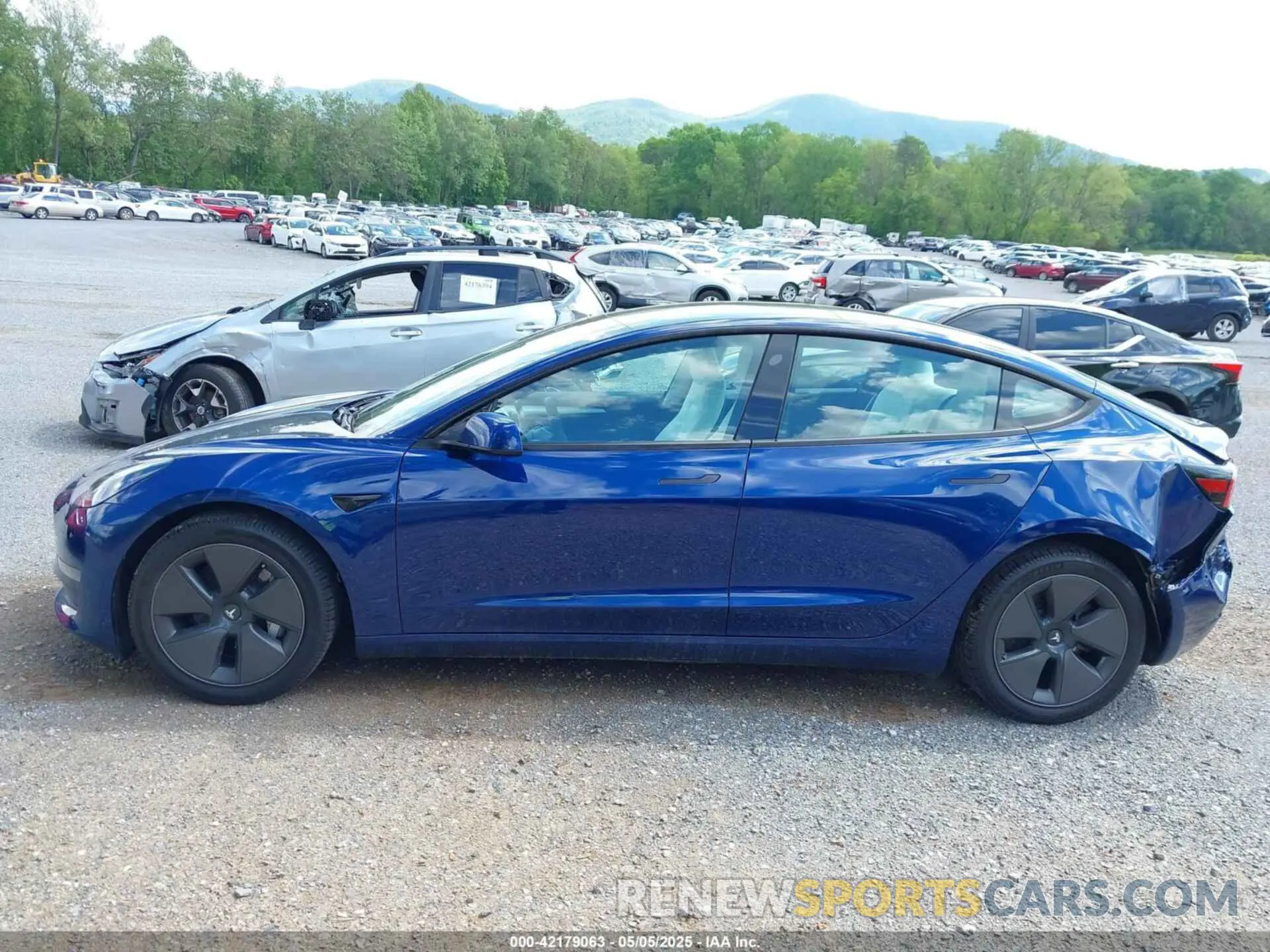 14 fotografías del automóvil dañado 5YJ3E1EAXPF620484 TESLA MODEL 3 2023