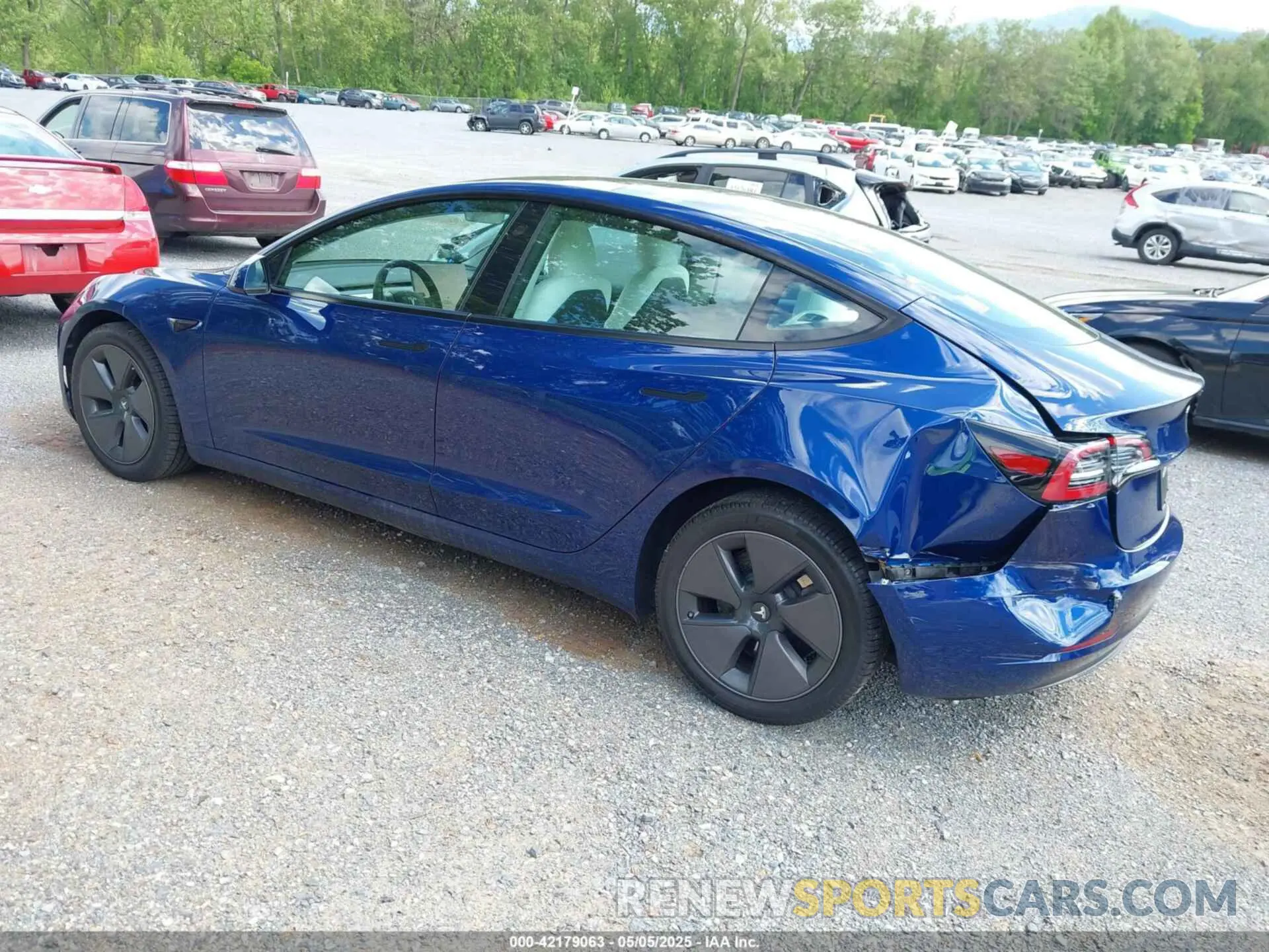 3 fotografías del automóvil dañado 5YJ3E1EAXPF620484 TESLA MODEL 3 2023