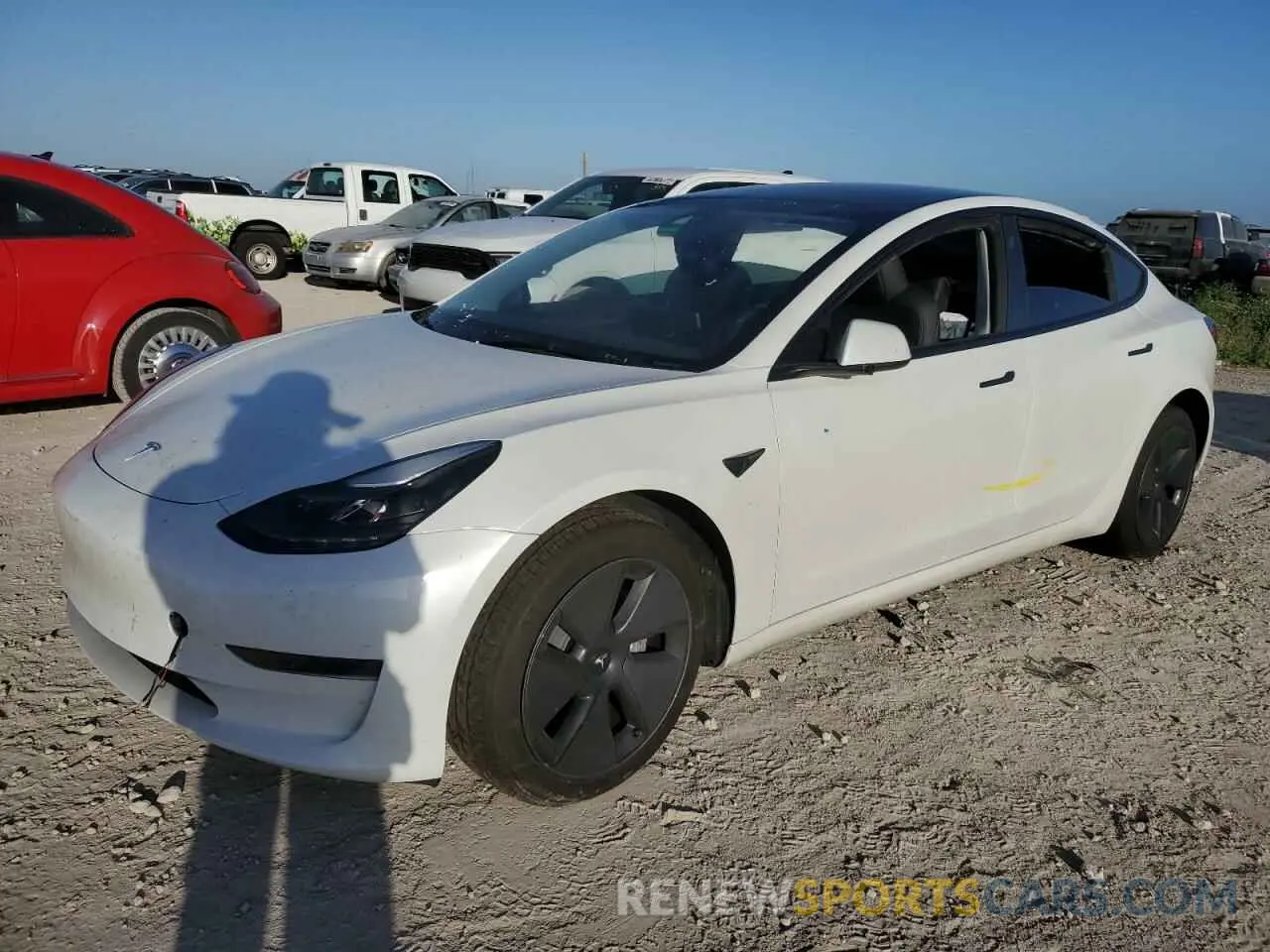 1 fotografías del automóvil dañado 5YJ3E1EAXPF627533 TESLA MODEL 3 2023