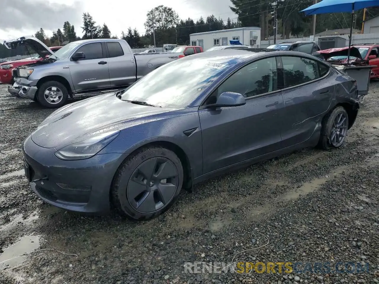 1 fotografías del automóvil dañado 5YJ3E1EAXPF644350 TESLA MODEL 3 2023