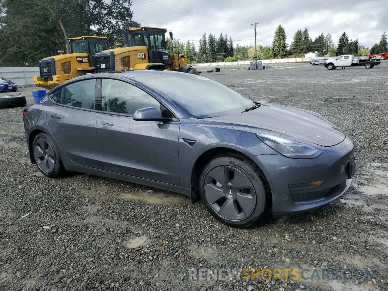 4 fotografías del automóvil dañado 5YJ3E1EAXPF644350 TESLA MODEL 3 2023