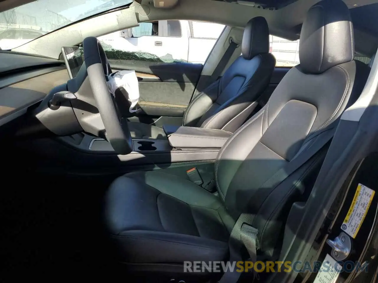 7 fotografías del automóvil dañado 5YJ3E1EAXPF648110 TESLA MODEL 3 2023