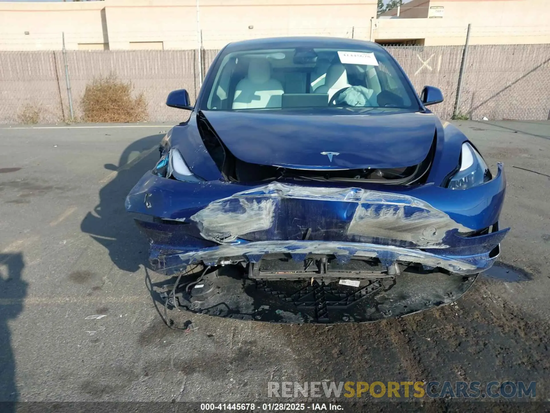 12 fotografías del automóvil dañado 5YJ3E1EAXPF648270 TESLA MODEL 3 2023