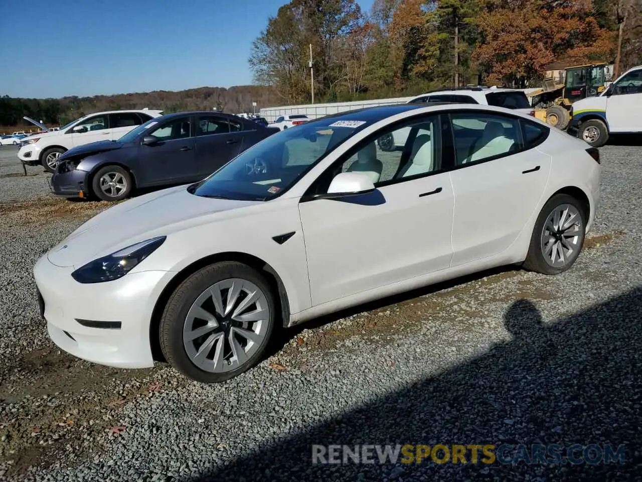 1 fotografías del automóvil dañado 5YJ3E1EAXPF673282 TESLA MODEL 3 2023