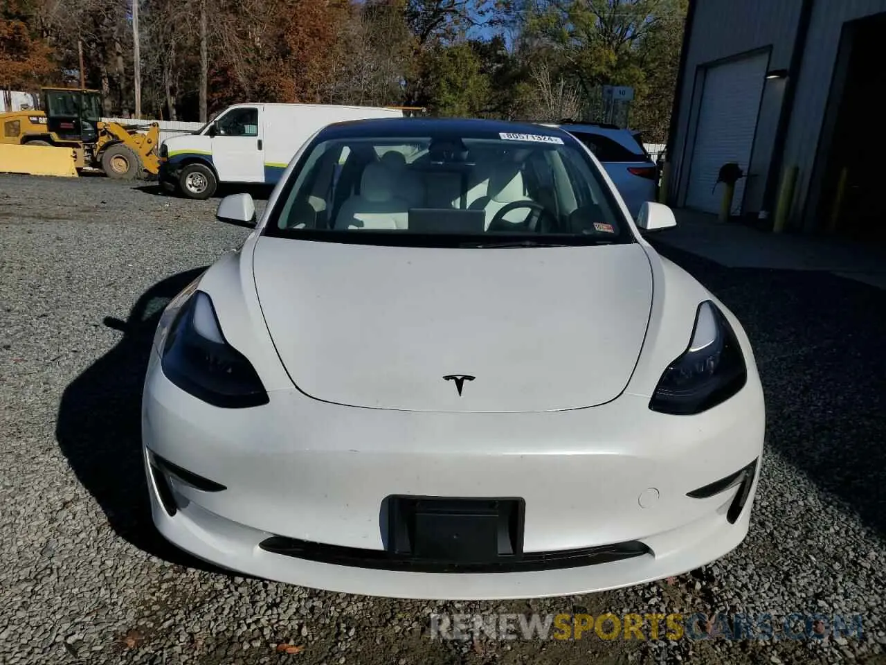 5 fotografías del automóvil dañado 5YJ3E1EAXPF673282 TESLA MODEL 3 2023