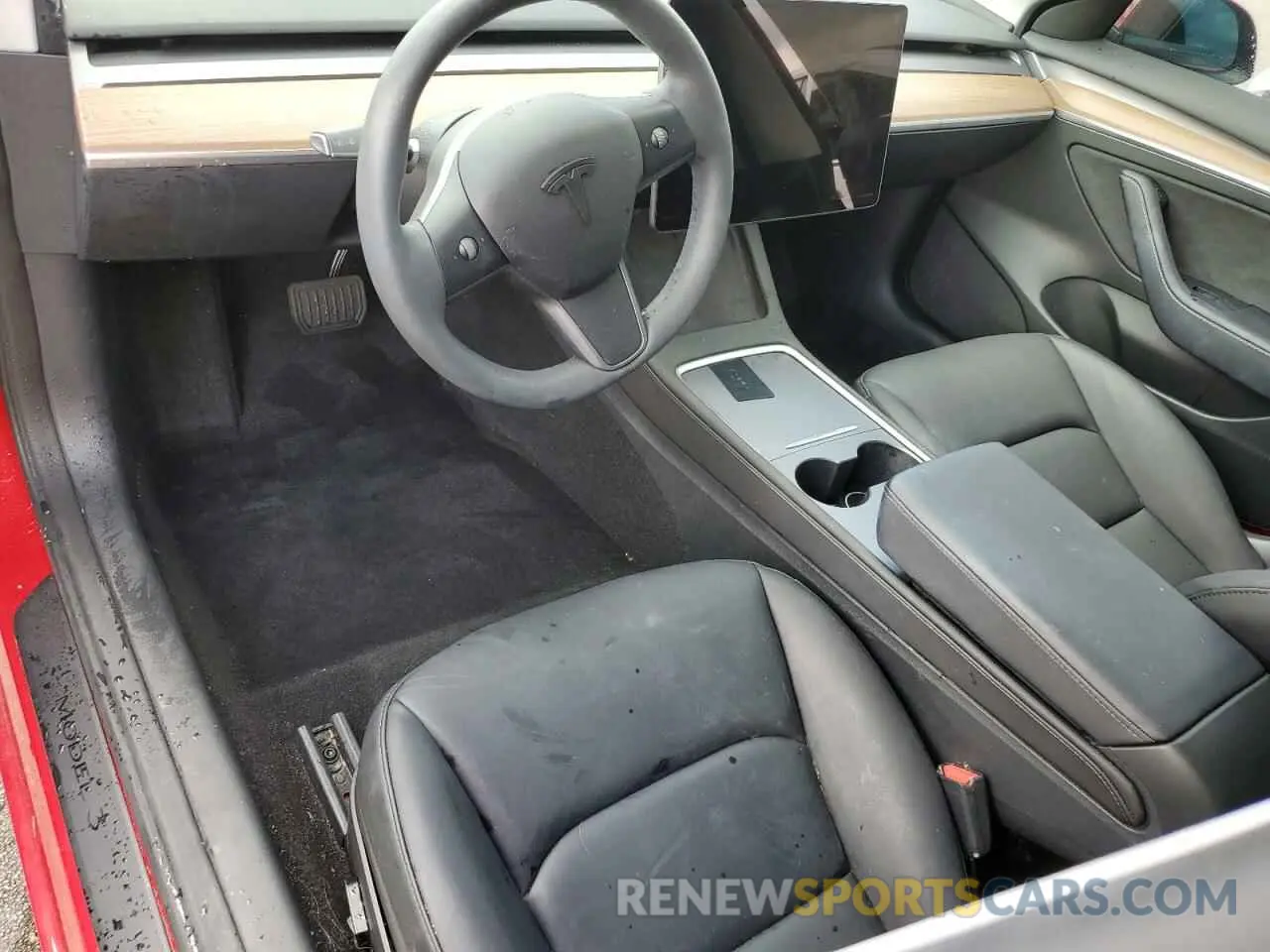 8 fotografías del automóvil dañado 5YJ3E1EAXPF677929 TESLA MODEL 3 2023