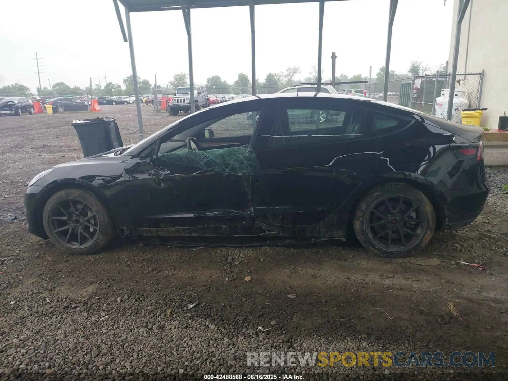 14 fotografías del automóvil dañado 5YJ3E1EAXPF678417 TESLA MODEL 3 2023