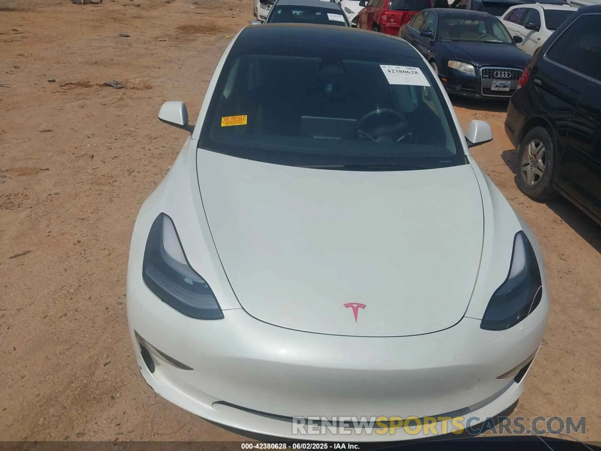 12 fotografías del automóvil dañado 5YJ3E1EAXPF686095 TESLA MODEL 3 2023