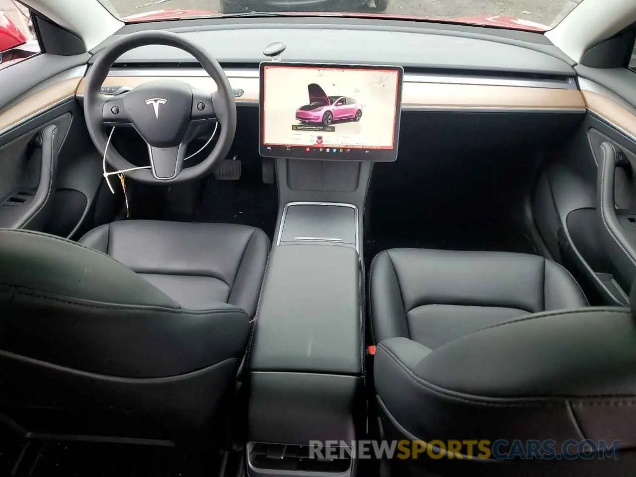 8 fotografías del automóvil dañado 5YJ3E1EAXPF691071 TESLA MODEL 3 2023