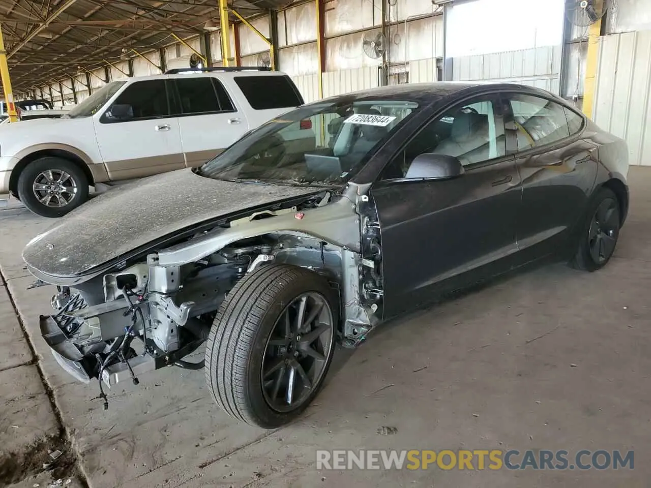 1 fotografías del automóvil dañado 5YJ3E1EAXPF691796 TESLA MODEL 3 2023