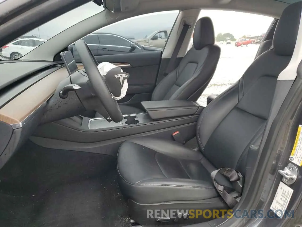 7 fotografías del automóvil dañado 5YJ3E1EAXPF694942 TESLA MODEL 3 2023