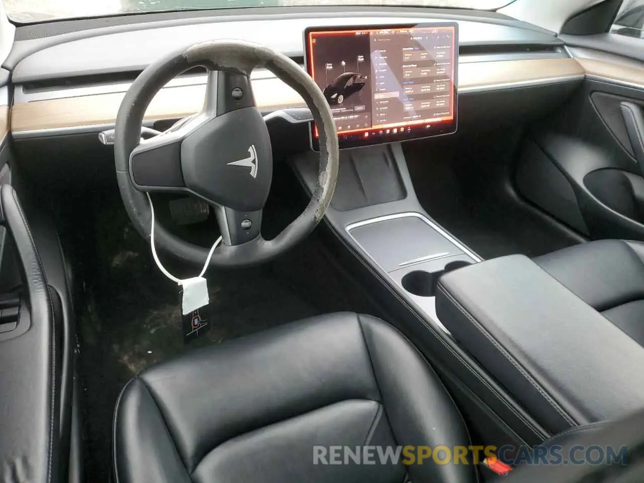 8 fotografías del automóvil dañado 5YJ3E1EB0NF185044 TESLA MODEL 3 2023