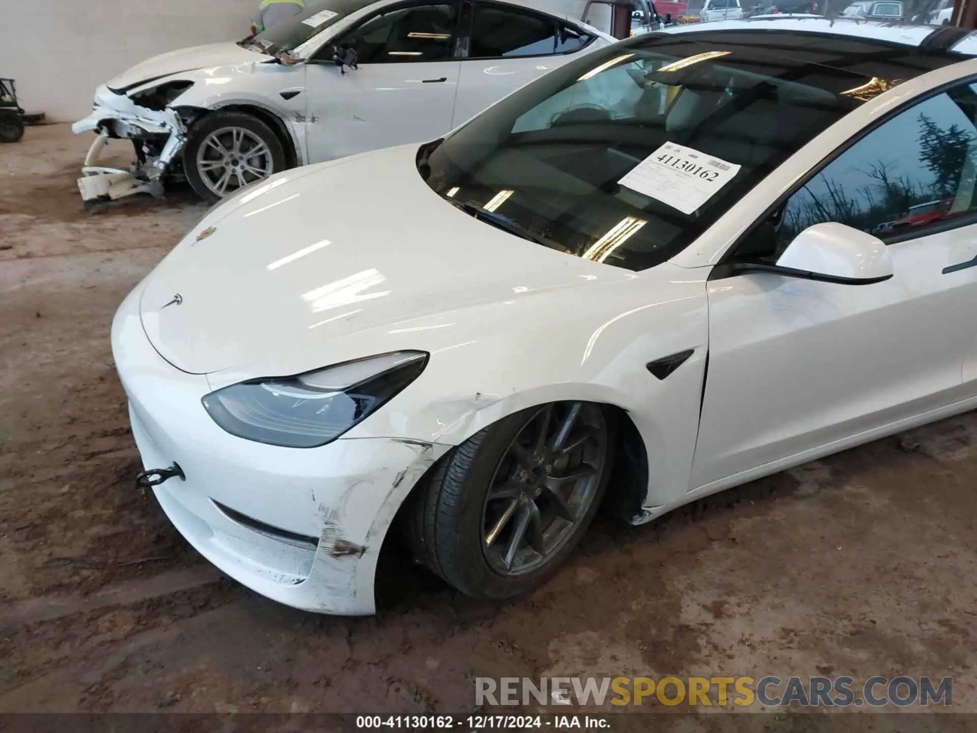 6 fotografías del automóvil dañado 5YJ3E1EB0PF604464 TESLA MODEL 3 2023