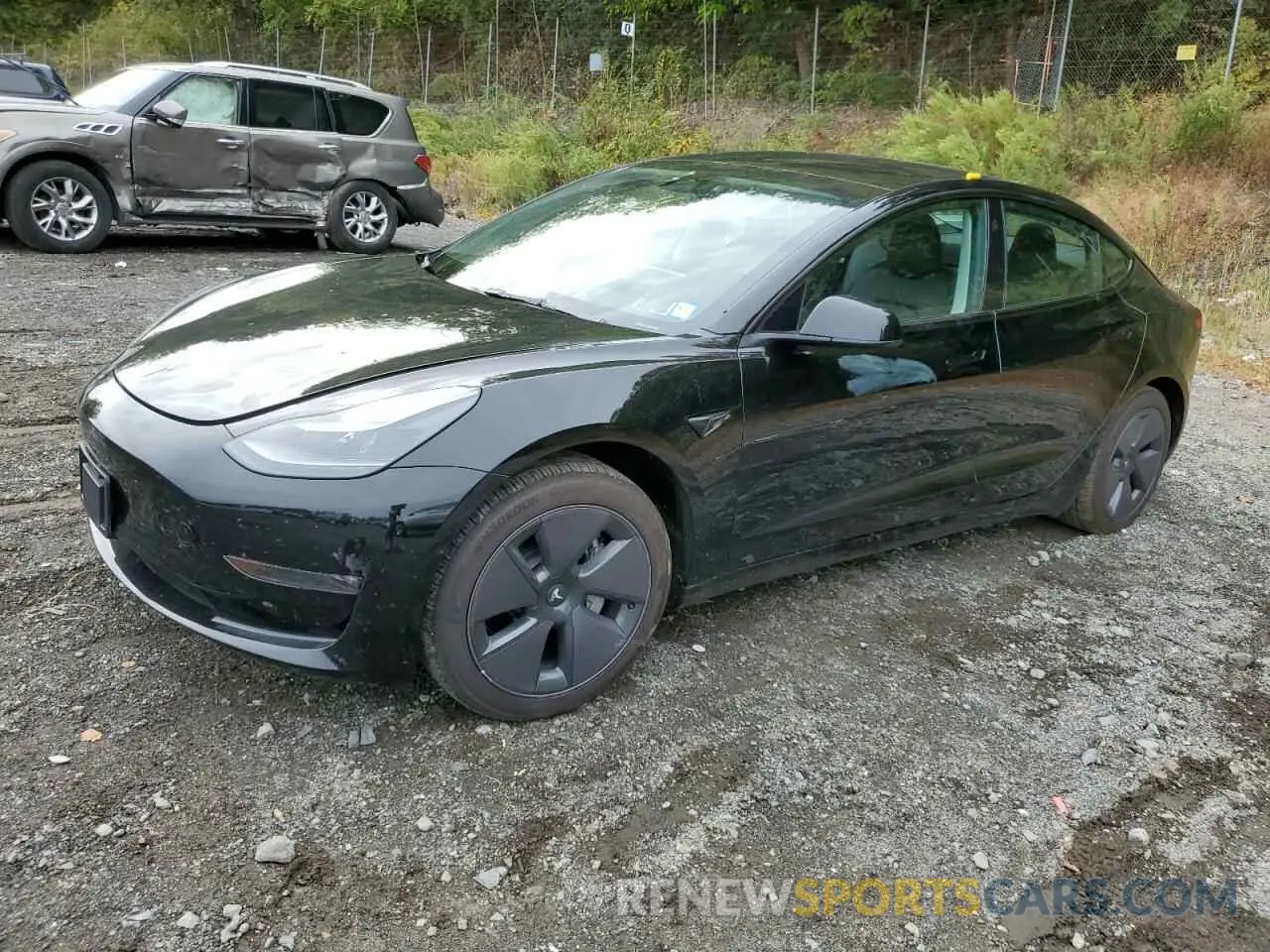 1 fotografías del automóvil dañado 5YJ3E1EB0PF626819 TESLA MODEL 3 2023