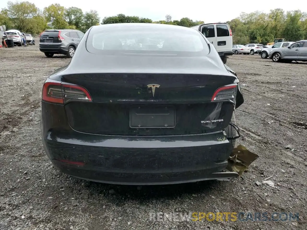 6 fotografías del automóvil dañado 5YJ3E1EB0PF626819 TESLA MODEL 3 2023