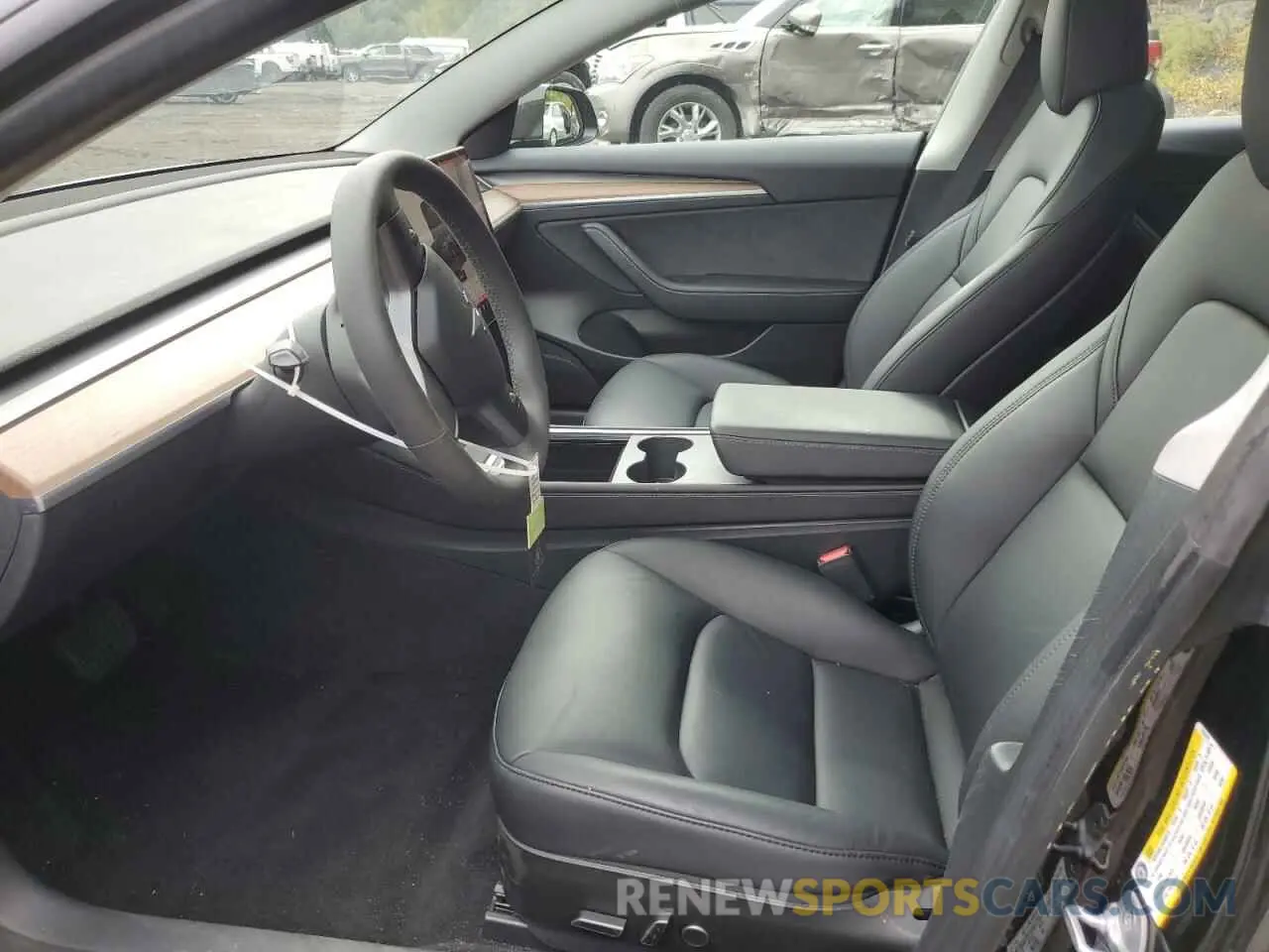 7 fotografías del automóvil dañado 5YJ3E1EB0PF626819 TESLA MODEL 3 2023