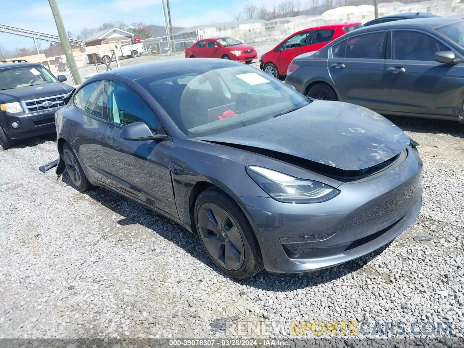 1 fotografías del automóvil dañado 5YJ3E1EB0PF629610 TESLA MODEL 3 2023